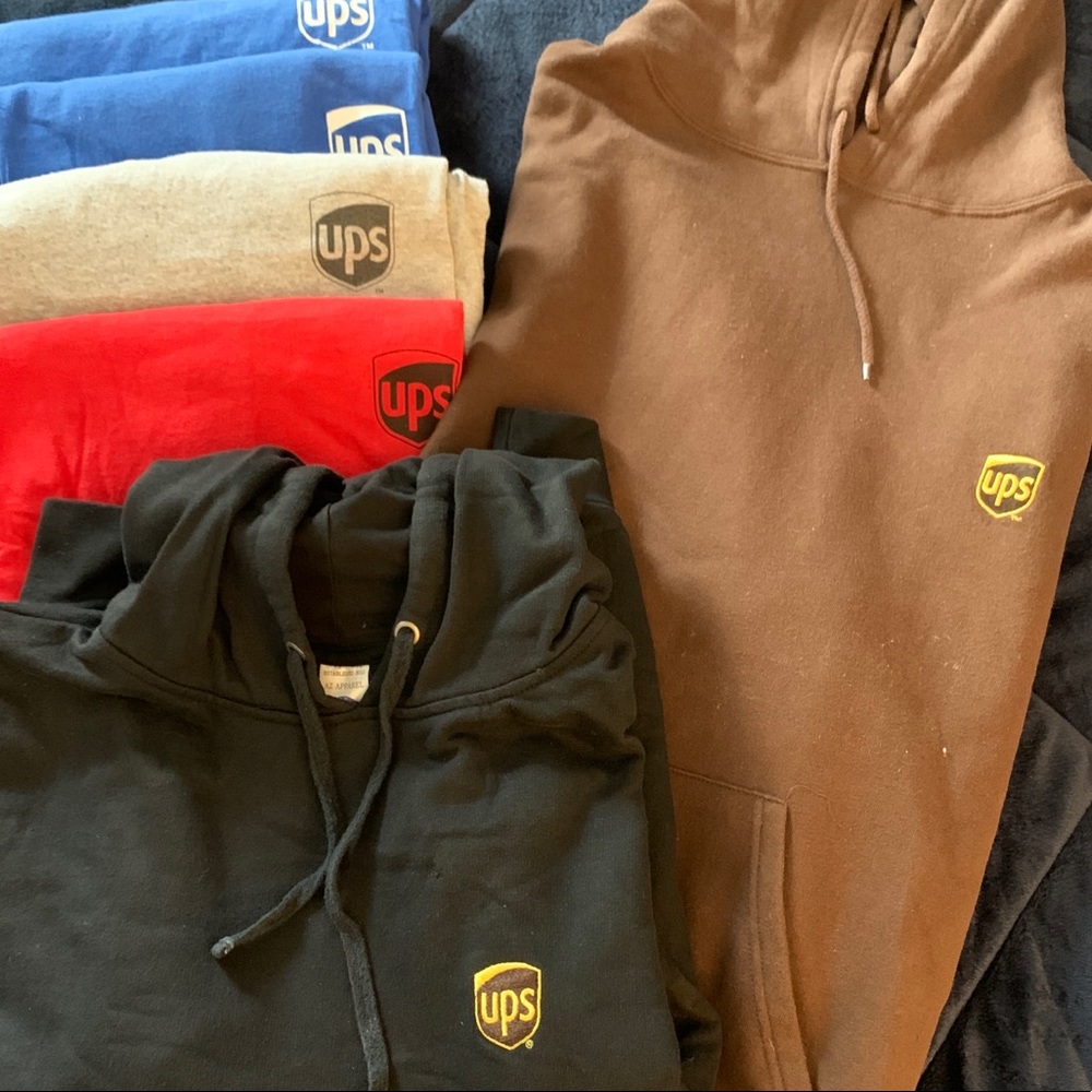 UPS Brand shirts and sweatshirts XL XXL MAKE OFFER